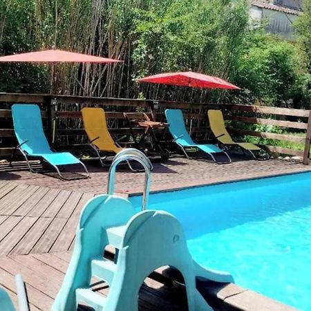 Studio Charmant Dans Un Ancien Moulin Pres D'Orange 30 M² Piscine Extérieur photo
