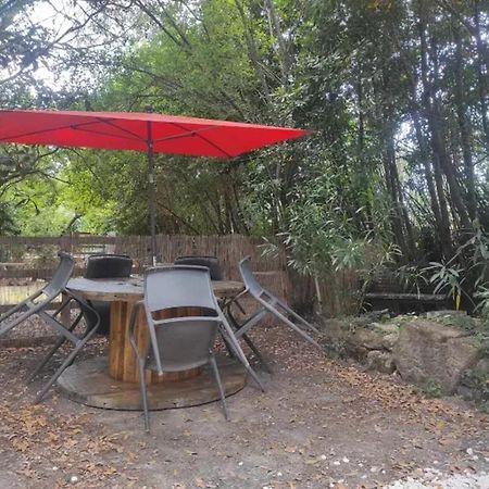 Studio Charmant Dans Un Ancien Moulin Pres D'Orange 30 M² Piscine Extérieur photo